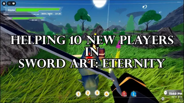 Sword Art Eternity Town of Beginnings Starter Guide